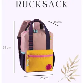 Heinrich Sieber SIEBER Glühwürmchen - Kinderrucksack Luca, altrosa/ocker