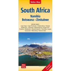 Nelles Map Landkarte South Africa : South Africa