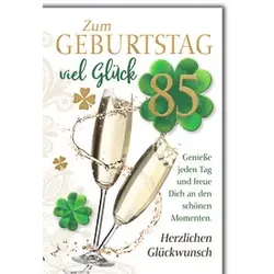 Geburtstagskarte Zahl 85 5520285 Bild