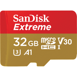 SanDisk microSDHC Extreme 32GB Mobile - Class 10, V30 - Bis 100 MB/s