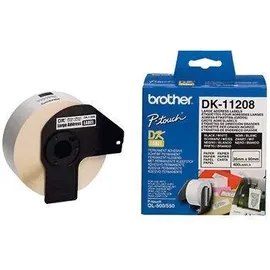 Brother Adressetiketten DK11208 Weiß 38 x 90 mm 400 St.