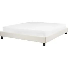 Beliani Roanne 180 x 200 cm Hellbeige