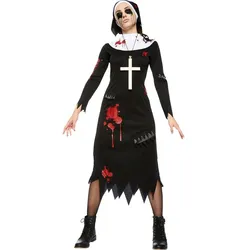 Zombie Klosterschwester Damenkostüm - 46-48