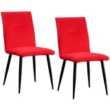 Hti-Living Stuhl Salinas Velvet 2er-Set