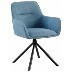 CLP Stuhl Tipton Stoff blau