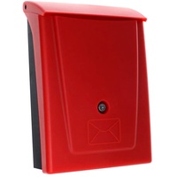 Rottner Briefkasten Posta, Zylinderschloss mit 2 Schlüssel, Kunststoff, BxH 250x340 mm, Befestigungsmaterial inklusive