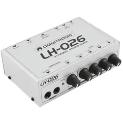 OMNITRONIC LH-026 3-Kanal-Stereo-Mixer
