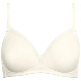 LISCA Soft-BH "2er Pack Soft BH Ines", Damen, Gr. 75, Cup C, beige (cream), Stoff, Obermaterial: 95% Baumwolle CO. 5% Elasthan EL., BHs Soft-BH