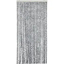 vidaXL Insektenschutz Vorhang 90 x 220 cm Grau, Schwarz, Weiß