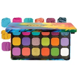 Revolution Beauty Makeup Revolution Forever Flawless Lidschatten-Palette Farbton Bird of Paradise 18 x 1.1 g