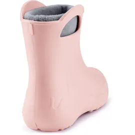 Ladeheid Eva Kinder Jungen Mädchen Gummistiefel Regenschuhe gefüttert LA-CA-03 (Puderrosa, 34/35 Eu) - 34/35