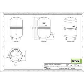 Reflex N 6 bar 300 l Grau