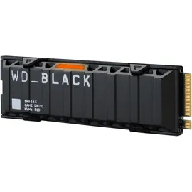 Western Digital WD_BLACK SN850X NVMe SSD 4TB, M.2 2280 PCIe 4.0 x4, Kühlkörper
