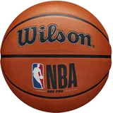 Wilson NBA DRV PRO, Outdoor, Tackskin Gummi, Größe: 6, Braun