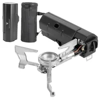 STAHLWERK Campingkocher faltbar, Klappbarer Gaskocher Outdoor Butangas Kocher