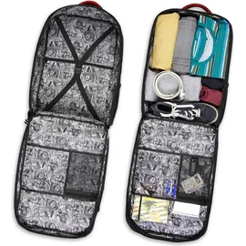 Karactermania Marvel Comics Large Mercury 47x23x33 Cm Rucksack Schwarz Schwarz One Size - Schwarz