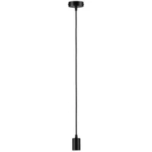 Paulmann Ravi 1-flg. 8 cm rund schwarz matt