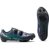 Northwave Rebel 3 MTB Schuhe Herren schwarz/blau EU 45