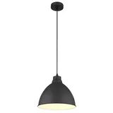 arte lamp Braccio 1-flg. E27 26 cm rund Schwarz Metall