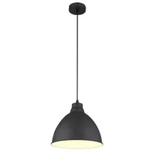 arte lamp Braccio 1-flg. E27 26 cm rund Schwarz Metall