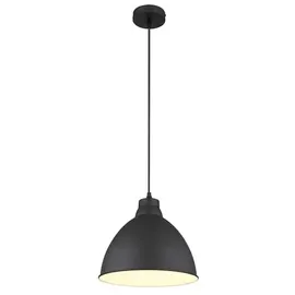 arte lamp Braccio 1-flg. E27 26 cm rund Schwarz Metall
