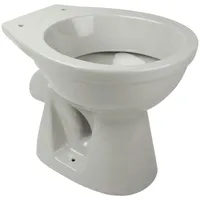 Belvit Stand-WC Tiefspüler Abgang Wand Waagerecht Toilette WC Manhattan