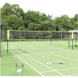 vidaXL Badmintonnetz Gelb/Schwarz 600x155 cm