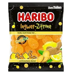 HARIBO Ingwer Zitrone Fruchtgummi 160,0 g