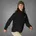 Fleecejacke Schwarz M