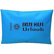 Söhngen Urlaub Erste Hilfe Set (blau, Reißverschlusstasche Nylon, mit Inhalt, Verbandsmaterial) 210x140 mm, 0308010b