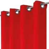 BestLivings Dekoschal Ellen Ösen cm x 245 cm rot