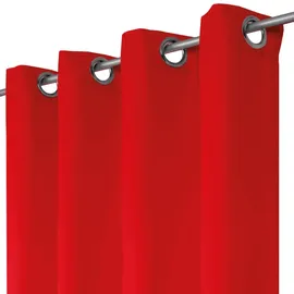 BestLivings Dekoschal Ellen Ösen cm x 245 cm rot
