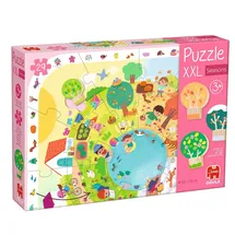 jumbo group XXL-Puzzle Jahreszeiten