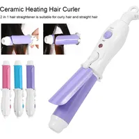 Mini-lockenstab Für Unterwegs, Für Intensive Locken, Lila, Keramik, Eu-stecker