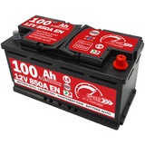 Speed AGM Autobatterie 12V 100Ah 850A EN Start Stop