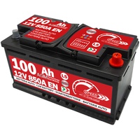 Speed AGM Autobatterie 12V 100Ah 850A EN Start Stop