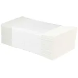 3200 Papierhandtücher 2 lagig Tissue weiß Handtuchpapier Papiertücher (60032)