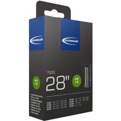 Schwalbe 10427340, Schrader-Ventil, 28", 18 - 28 mm, 4 cm, Gummi, Schwarz