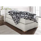 Home Affaire Boxspringbett »Chelles« inkl. Kaltschaumtopper, in 5 Breiten und 3 Matratzenarten beige