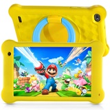 Wainyok Kinder Tablet, 2GB RAM+ 32GB ROM Kids Tablet, Quad Core, Kindersicherung, 7 Zoll Augenschutz IPS FHD Display Kleinkind Android 11 Tablets mit Kindersicherer Hülle