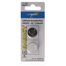 Heitech CR2032 2 St.