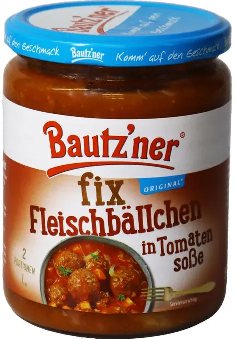 Bautz"ner 3 x Fleischbällchen Tomatensauce'