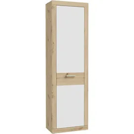 Forte Baccio Garderobenschrank 58,3x33,8x196,8 cm beige