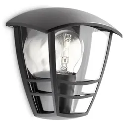 Philips myGarden Wandleuchte Creek 153873016 Schwarz