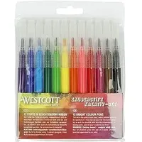 WESTCOTT Airbrush-Stifte farbsortiert, 12 St.