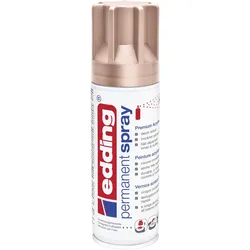 edding Acryl-Farblack Permanentspray rosegold 200ml Packung mit 6 Stück