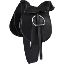 Kerbl Sattelset Economy Pony 15,0" Schwarz