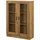 [en.casa] Vitrine Sorø 80 x 31 x 115 cm Beige