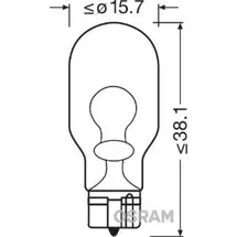 Osram Glühlampe, Blinkleuchte ORIGINAL 921
