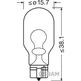 Osram Glühlampe, Blinkleuchte ORIGINAL 921